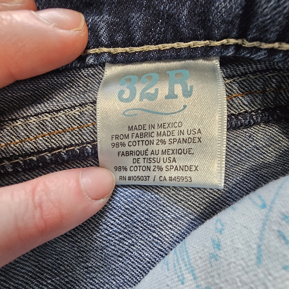Ariat Women's Dark Blue Bootcut Jeans - Picture 9 of 10